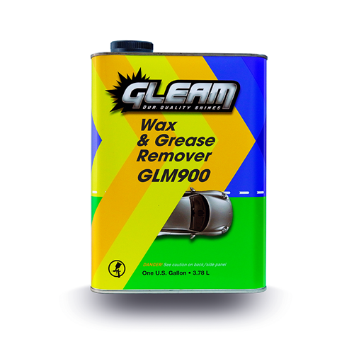 Automotive Wax and Grease Remover Gleam Automotive Finishes