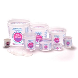 Disposable Paint Mixing Cups & Lids