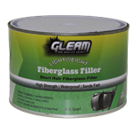 Green Short Hair Fiberglass Filler Qt.